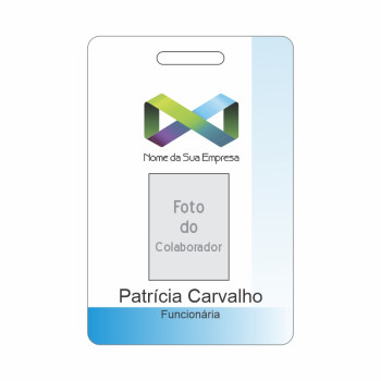 Gráfica com Logotipo e Foto do Colaborador Gráfica com Logotipo e Foto do Colaborador