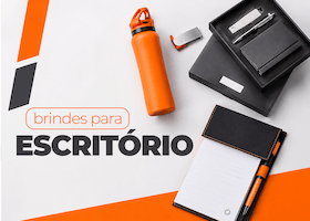 Kit de brindes personalizados para escritório corporativo