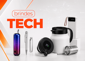 Brindes tech personalizados para empresas de tecnologia