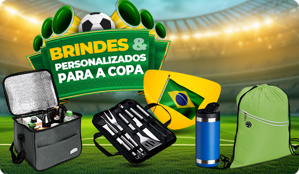 Brindes e Personalizados para a Copa do Mundo 2026