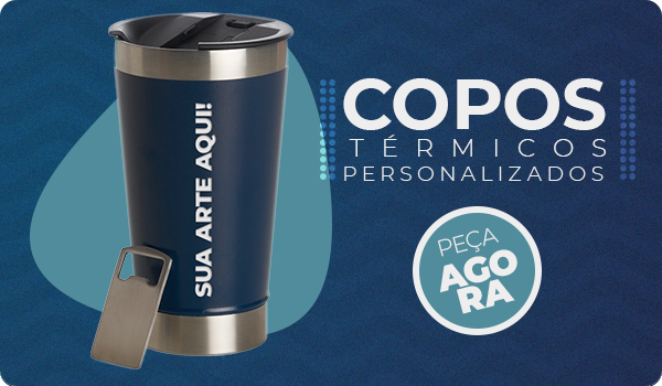 Copos Térmicos personalizados com a sua marca! Copos Térmicos personalizados com a sua marca!