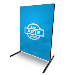 Display com Armação de Ferro, ACM e Acrílico – Comunicação Visual com Estilo e Resistência