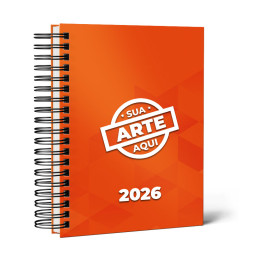 Agenda personalizada ideal para empresas e brindes corporativos