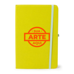 Caderneta Couro Sintético Personalizada - 15142P Caderneta Couro Sintético Personalizada - 15142P