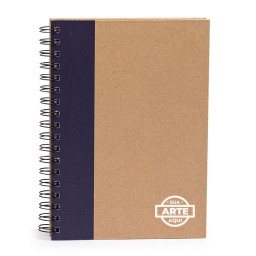 Caderno Capa Kraft Laminada Personalizado - 15091 Caderno Capa Kraft Laminada Personalizado - 15091