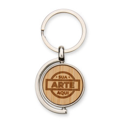 Chaveiro Metal Bambu Personalizado - 08237 Chaveiro Metal Bambu Personalizado - 08237