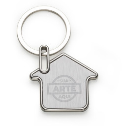 Chaveiro Metal Casa Personalizado - 12691 Chaveiro Metal Casa Personalizado - 12691
