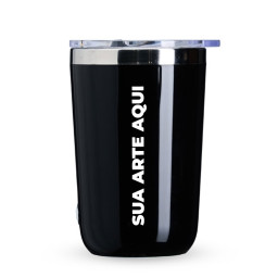 Copo Com Misturador 300ml Personalizado - E@08201 Copo Com Misturador 300ml Personalizado - E@08201