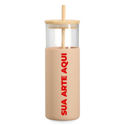 Copo de Vidro Personalizado 500ml - 01001 Copo de Vidro Personalizado 500ml - 01001