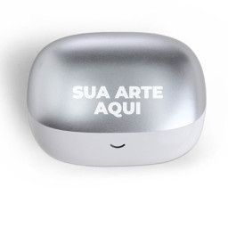 Fone De Ouvido Bluetooth Com Case Carregador Personalizado - 09008