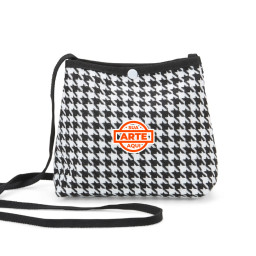 Mini Bolsa Transversal Em Algodão Personalizada - P@08055