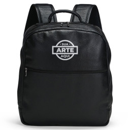 Mochila Couro Legítimo 14L Personalizada - 15372