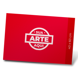 Placa de PVC Personalizada - 40x60 cm Placa de PVC Personalizada - 40x60 cm