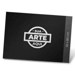 Placa de PVC Personalizada - 55x80 cm Placa de PVC Personalizada - 55x80 cm