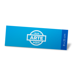Placa de PVC Personalizada - 8x25 cm Placa de PVC Personalizada - 8x25 cm