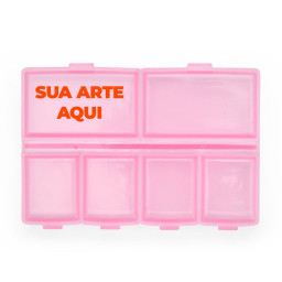 Porta Comprimidos Plástico Personalizado - 08284 Porta Comprimidos Plástico Personalizado - 08284