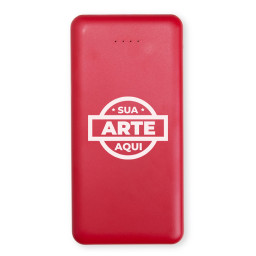 Power Bank 10.000mAh com Indicador LED: Praticidade e Estilo