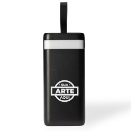 Power Bank 20.000mah Com Lanterna E Multissaídas Personalizado - 09001
