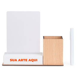 Quadro de Mensagens Led com Porta-caneta Personalizado - 18931 Quadro de Mensagens Led com Porta-caneta Personalizado - 18931