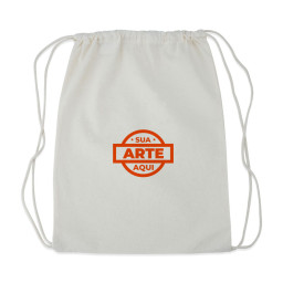 Sacochila Algodão Personalizada - 14336G