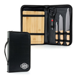 Kit Churrasco Personalizado 5 Peças - sua arte aqui