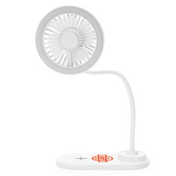 Ventilador Com Led e Carregamento Via Indução Personalizado - 15235 Ventilador Com Led e Carregamento Via Indução Personalizado - 15235