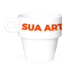 Xícara Cerâmica 90ml Personalizada - 15270