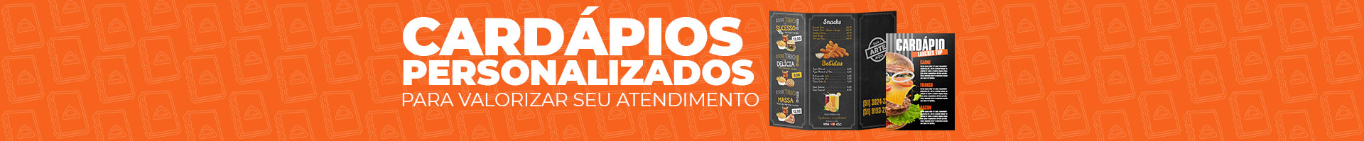 Cardápios Personalizados