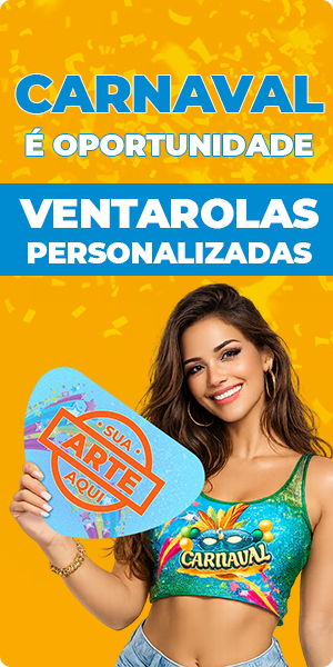 Ventarola Personalizada Carnaval