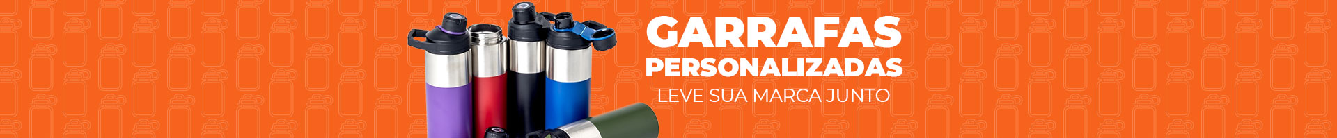 Garrafas personalizadas e squeezes para brindes corporativos