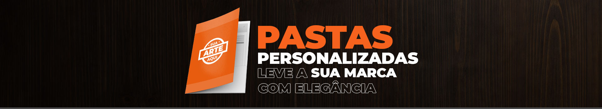 Pastas personalizadas para empresas com impressão de alta qualidade